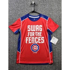 Chicago Cubs MLB Youth T-Shirt Swag For The Fences‎ Team Athletics